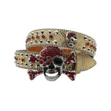 Vintage Y2K Rhinestone Bling Belt