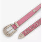 Pink Star Bling Rhinestone Belt